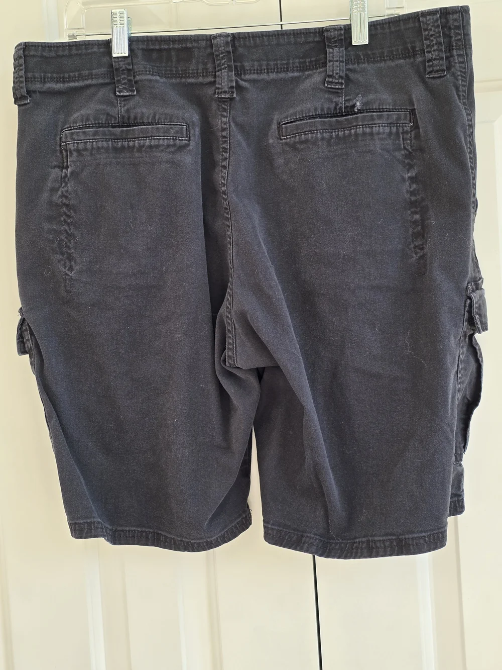 Wrangler Men's Black Cargo Shorts